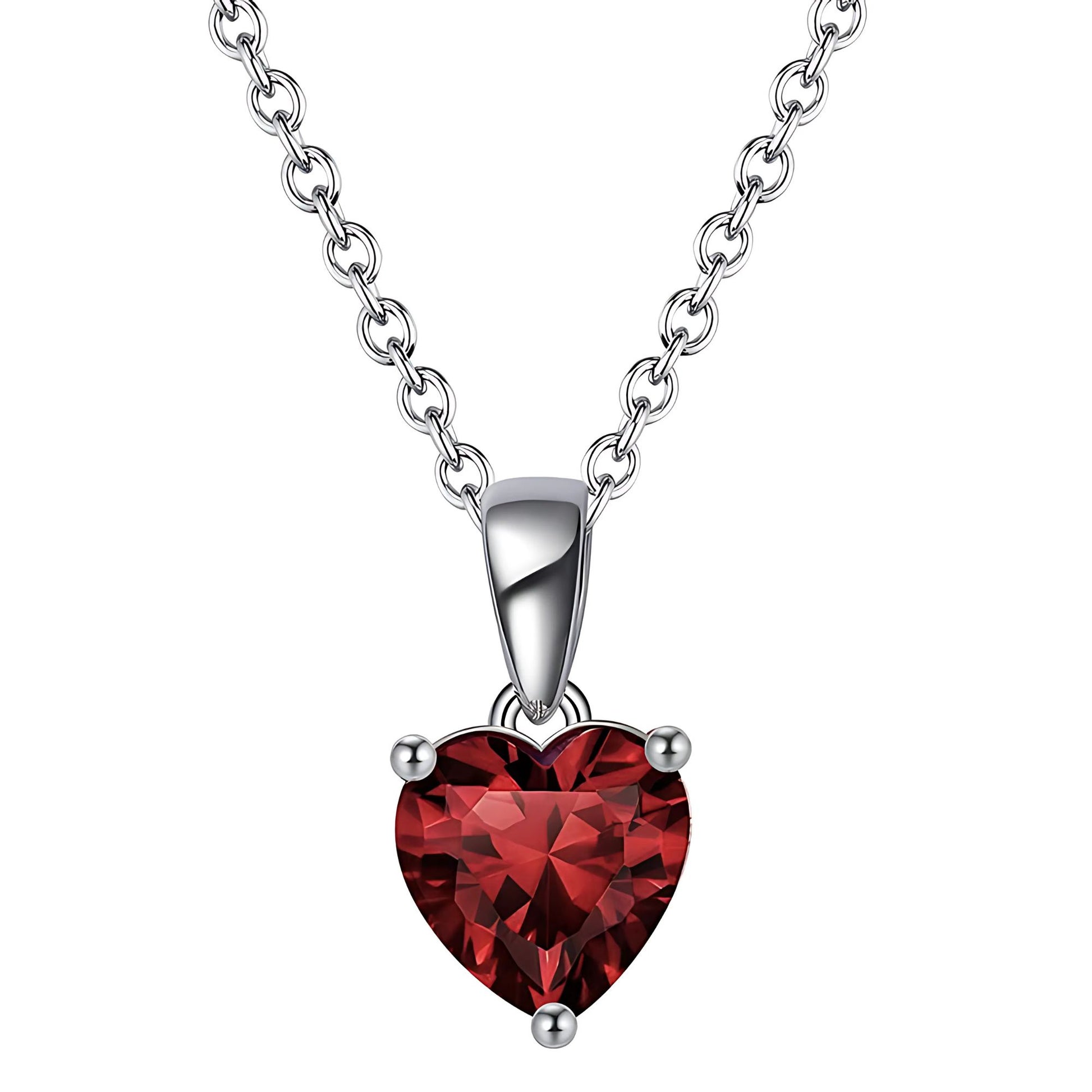 BirthstoneHeartNecklaceforWomenSolitaireCzSterlingSilverGingerLyneCollection_Red-July-1