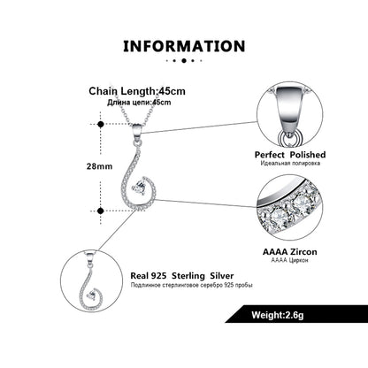 AngelTearPendantNecklaceforWomenHeartCutCZSterlingSilverGingerLyneCollection_Silver-5