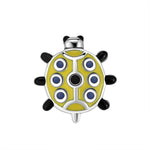 Load image into Gallery viewer, Lucky Ladybug Charm European Bead Sterling Silver Ginger Lyne Collection
