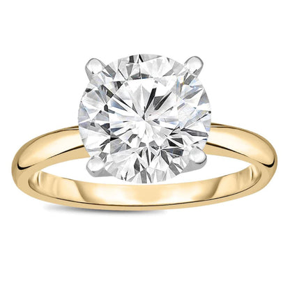 AmoreEngagementRingWomen1,2or3CtTopazSterlingGingerLyneCollection_Gold3Carat-1