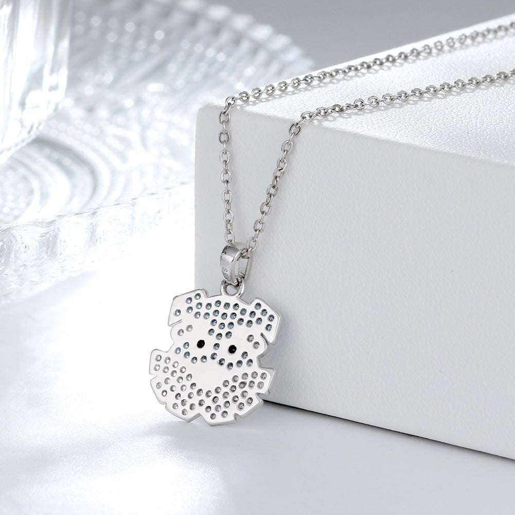 SchnauzerDogPendantNecklaceforWomenSterlingSilverCzGingerLyneCollection_Silver-4