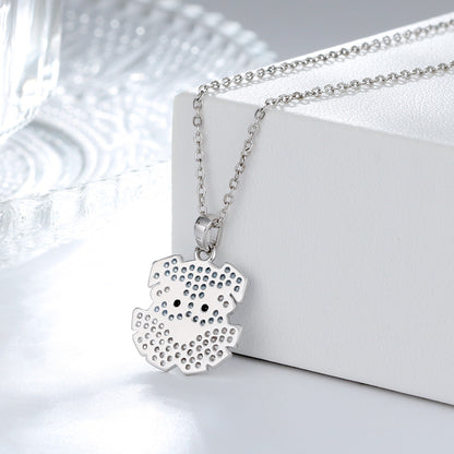 SchnauzerDogPendantNecklaceforWomenSterlingSilverCzGingerLyneCollection_Silver-4