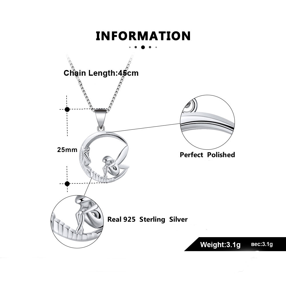 FairyMoonPendantChainNecklaceforWomenSterlingSiverGingerLyneCollection_Silver-6