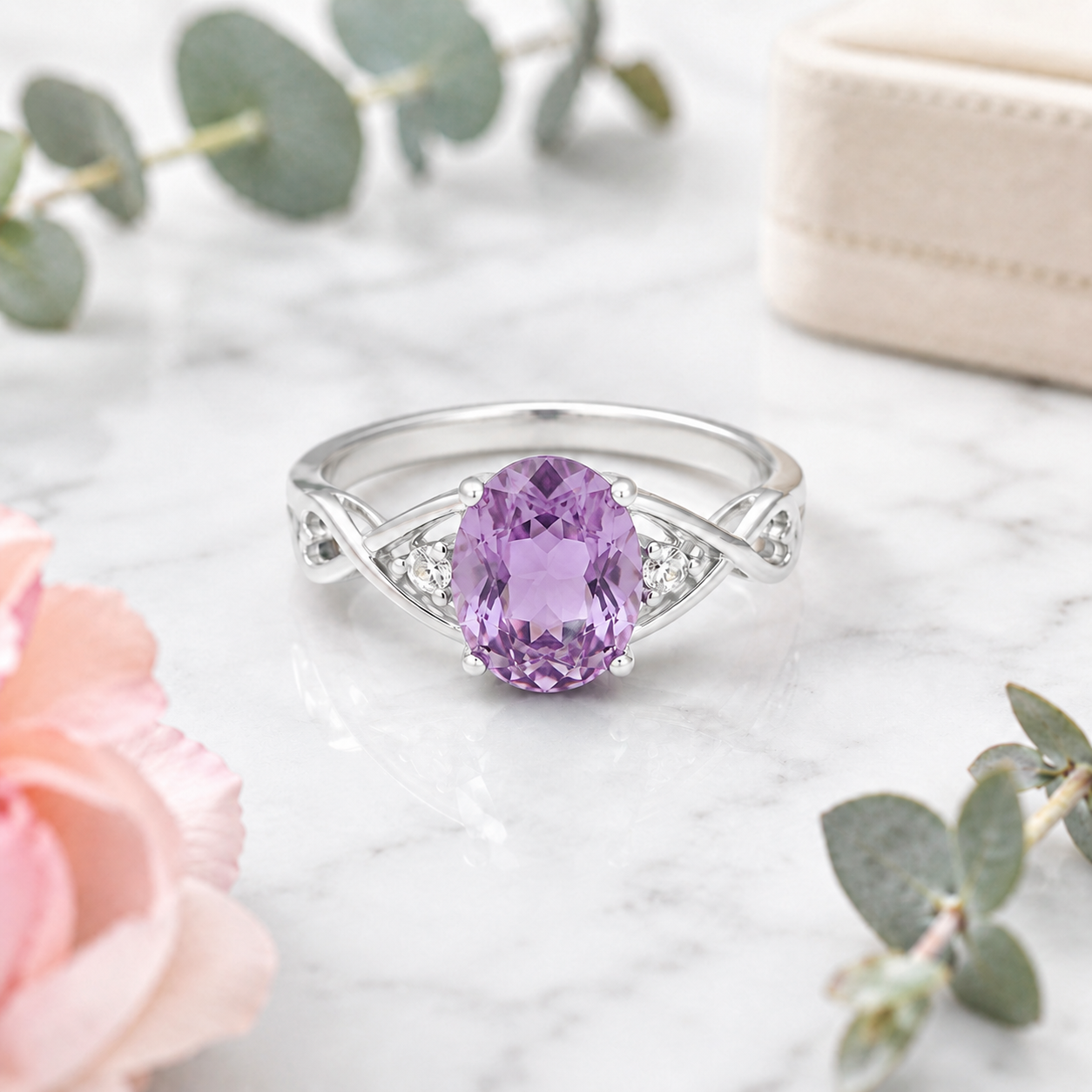 BirthstoneEngagementRingforWomenbyGingerLyneSterlingSilverCubicZirconia_Purple-2