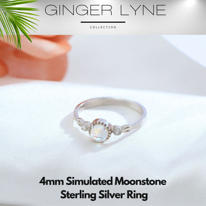 LunaMoonstoneRingforWomenbyGingerLyneSterlingSilverCZGingerLyneCollection_Silver-8