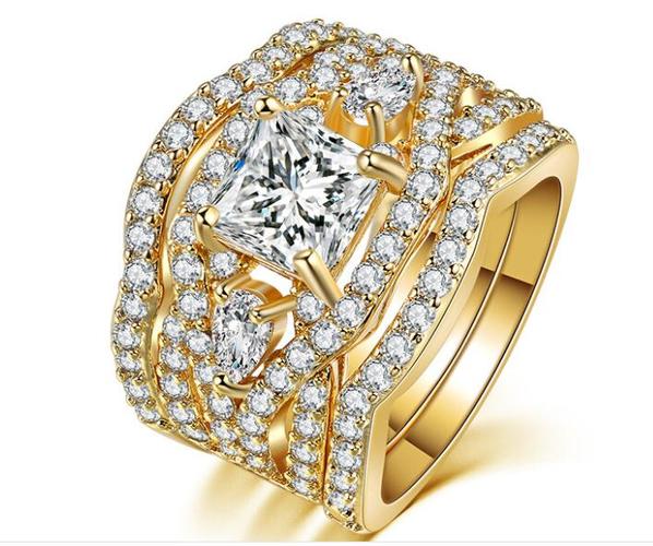 PatWeddingRingSetforWomen3pcCzGoldPlEngagementMatchingBandsGingerLyneCollection_Gold-4