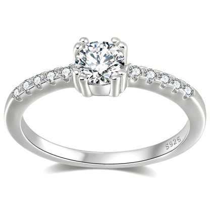 RoundEngagementRingforWomenbyGingerLyne.5CtSimulatedDiamondSterlingSilverWeddingRings_Silver-1