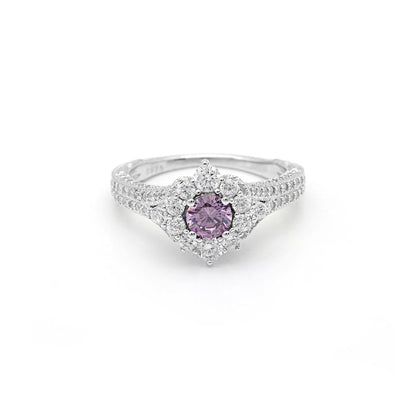 SelenaEngagementRingSterlingSilverCzClusterWomensGingerLyneCollection_Purple-2