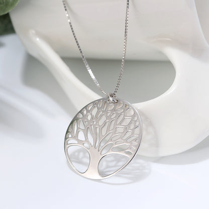 Tree of Life Necklace for Women Sterling Silver Family Tree Pendant for Mom or Grandma Ginger Lyne