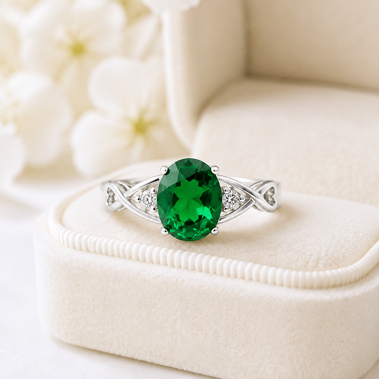 BirthstoneEngagementRingforWomenbyGingerLyneSterlingSilverCubicZirconia_green-5