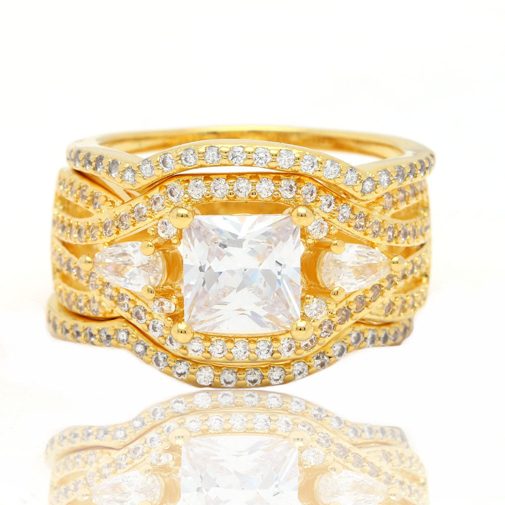 PatWeddingRingSetforWomen3pcCzGoldPlEngagementMatchingBandsGingerLyneCollection_Gold-2
