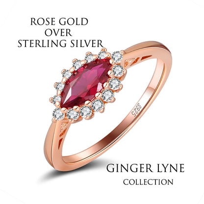 EngagementRingforWomenMarquiseRedCuRoseGoldSterlingSilverGingerLyneCollection_Red-3