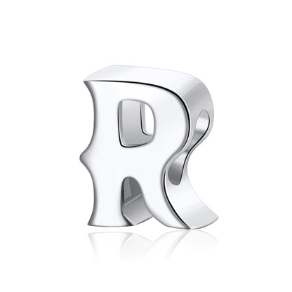 Initial Letter Charms for Women Bracelet Sterling Silver  Ginger Lyne Collection - R
