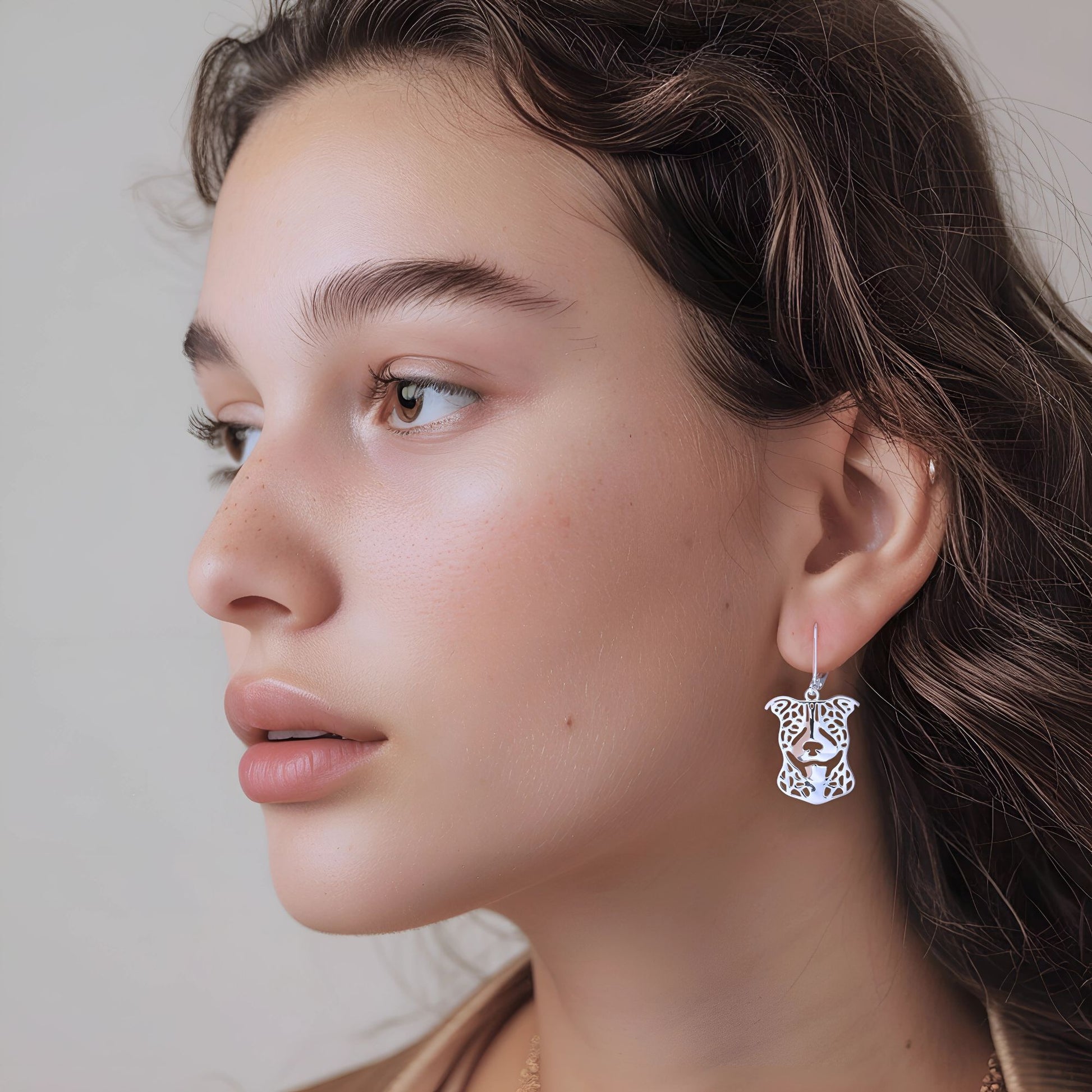 PitBullDogNecklaceEarringsorSetSterlingSilverWomensGingerLyneCollection_EarsDownEarrings-3