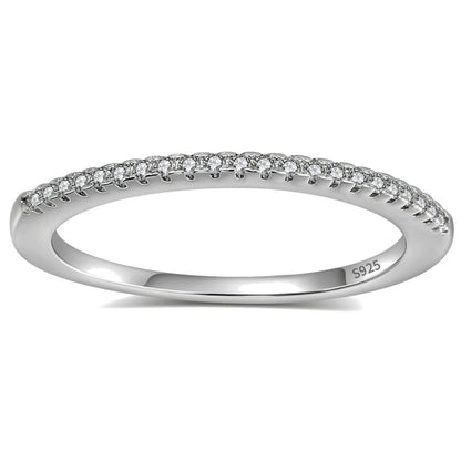 ThinWeddingBandforWomenSterlingSilverCZAnniversaryHalfEternityBandStackablebyGingerLyne_Gold-3