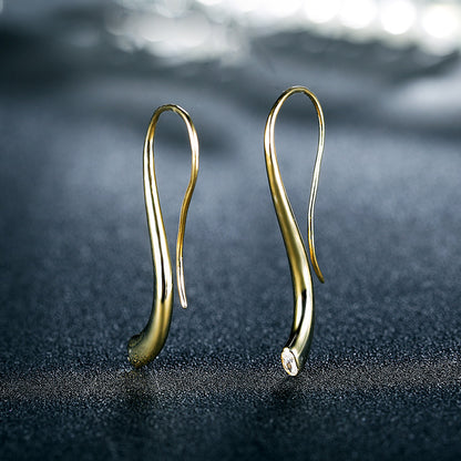 FishHookDropEarringsforWomenCubicZirconiaGingerLyneCollection_Gold-3
