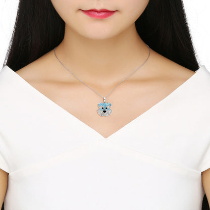 SchnauzerDogPendantNecklaceforWomenSterlingSilverCzGingerLyneCollection_Silver-5