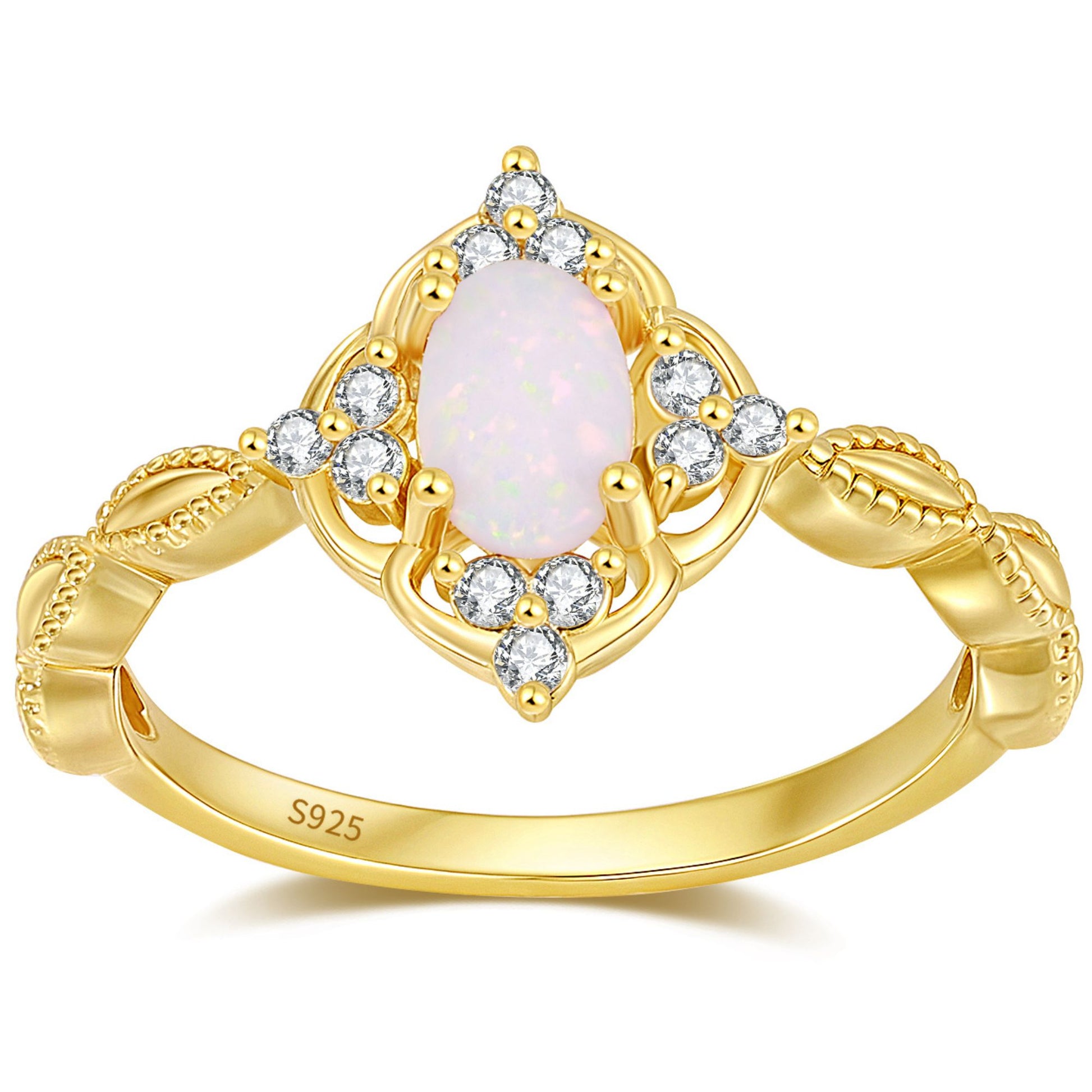AureliaOpalRingforWomenbyGingerLyneSterlingSilverOvalGemstoneCubicZirconia_Gold-2