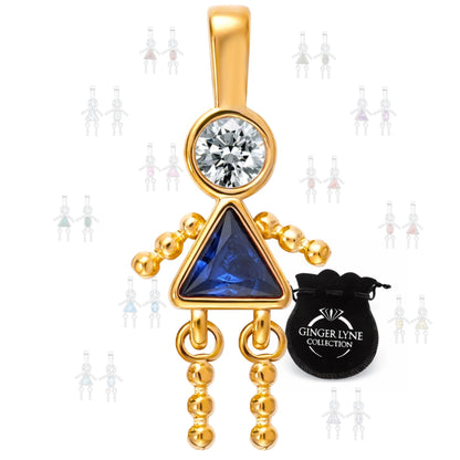BirthstoneFamilyPendantforMombyGingerLyneStainlessSteelCubicZirconiaCharmsForGrandmaNecklace_Female-September-Gold-1