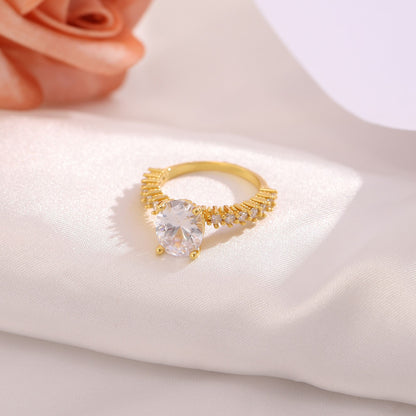 OvalEngagementRingforWomen2.54CtCubicZirconiaSterlingSilverBellariabyGingerLyne_Gold-2