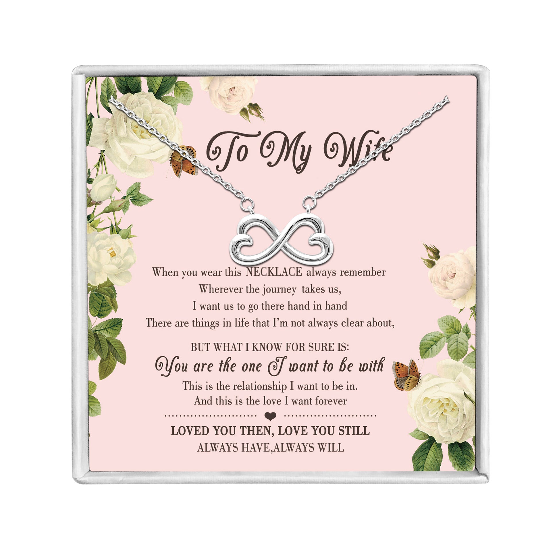 WifeGreetingCardSterlingSilverInfinityHeartNecklaceWomenGingerLyneCollection_Wife-1196-1