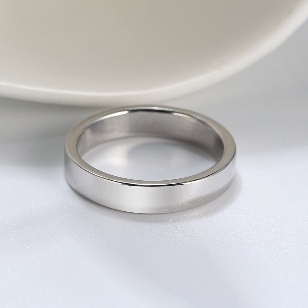 WeddingBandRingforMenorWomenPlain4mmSterlingSilverGingerLyneCollection_Silver-2