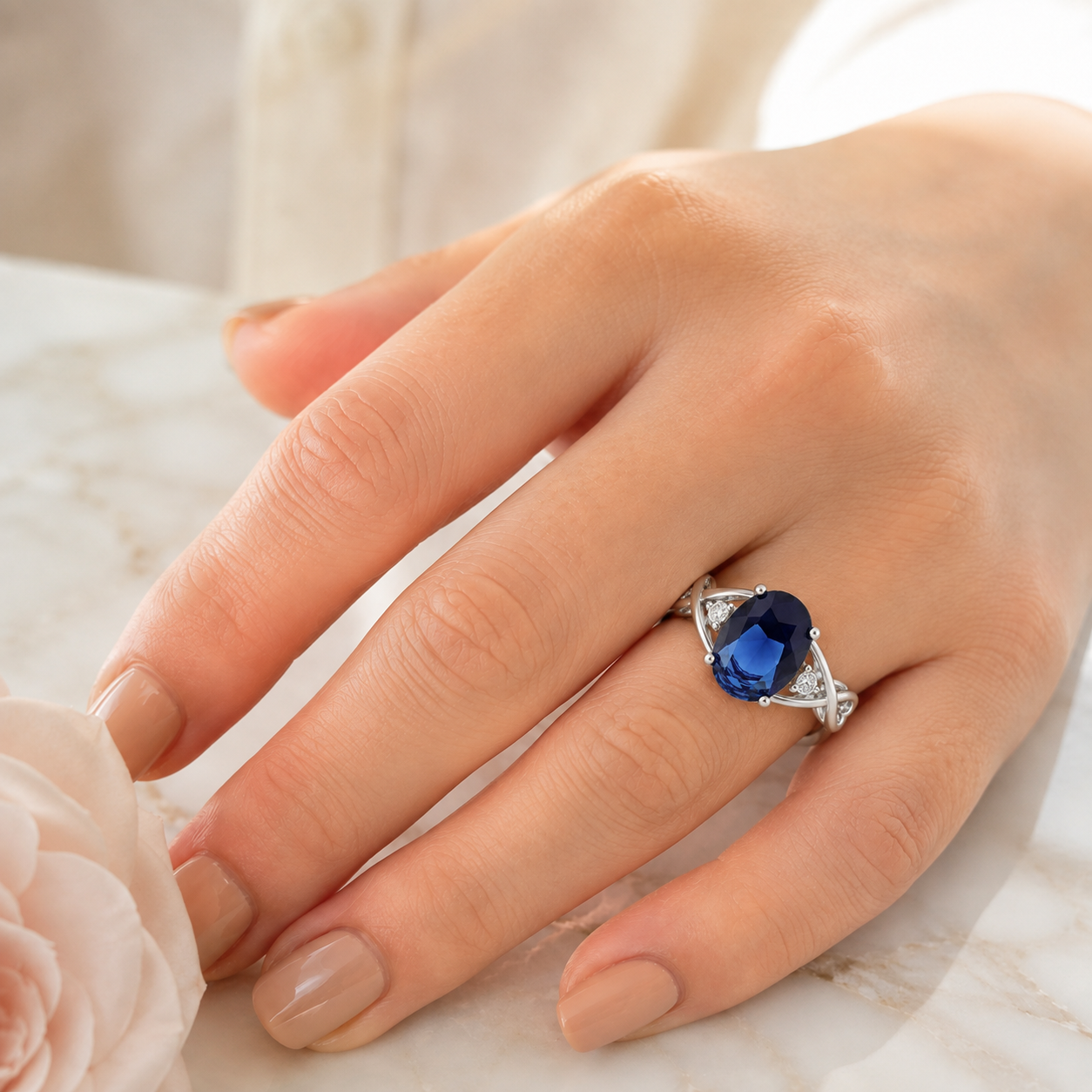 BirthstoneEngagementRingforWomenbyGingerLyneSterlingSilverCubicZirconia_blue-5