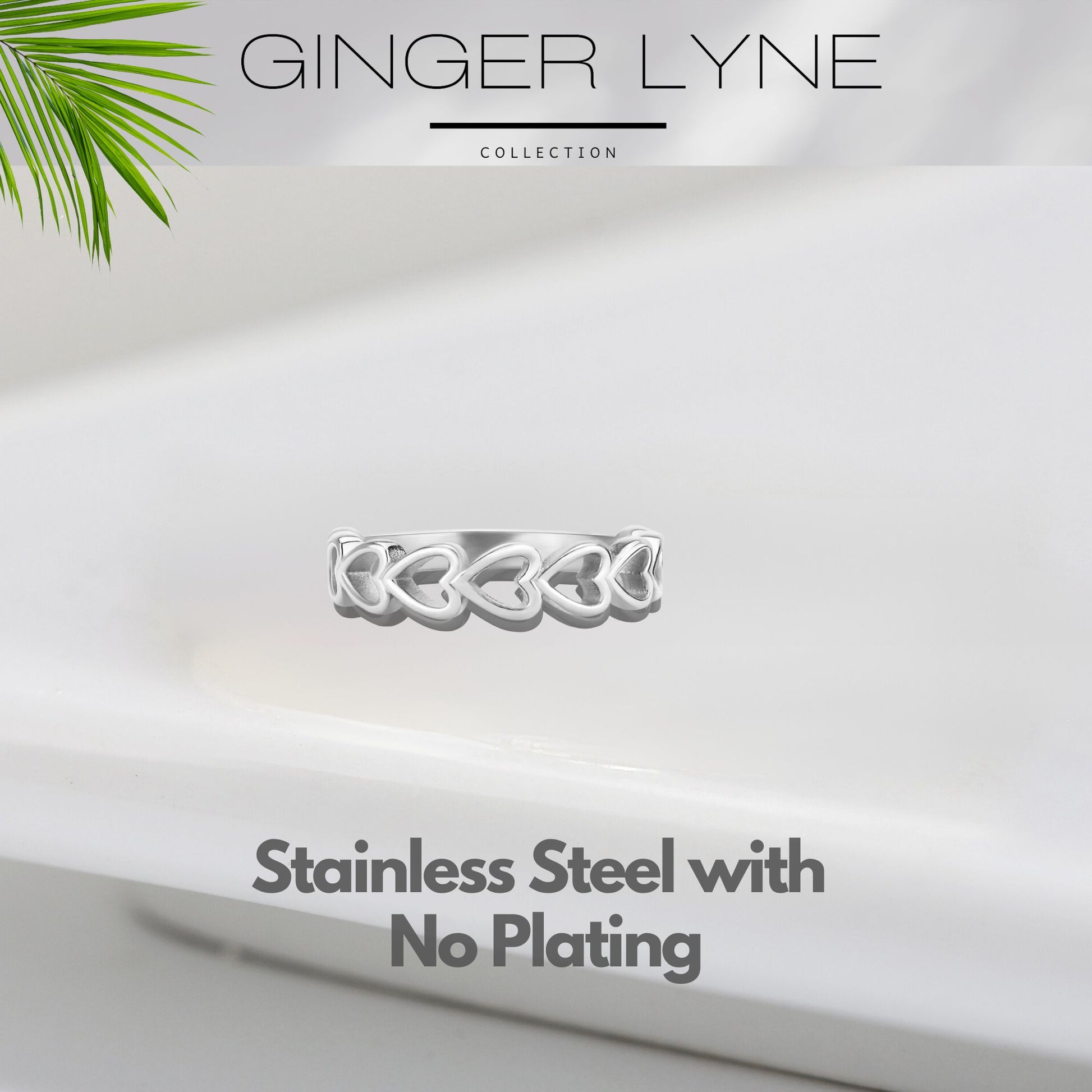 HeartHalfEternityRingforWomenAnniversaryGoldoverStainlessSteelWeddingBandbyGingerLyne_Gold-3