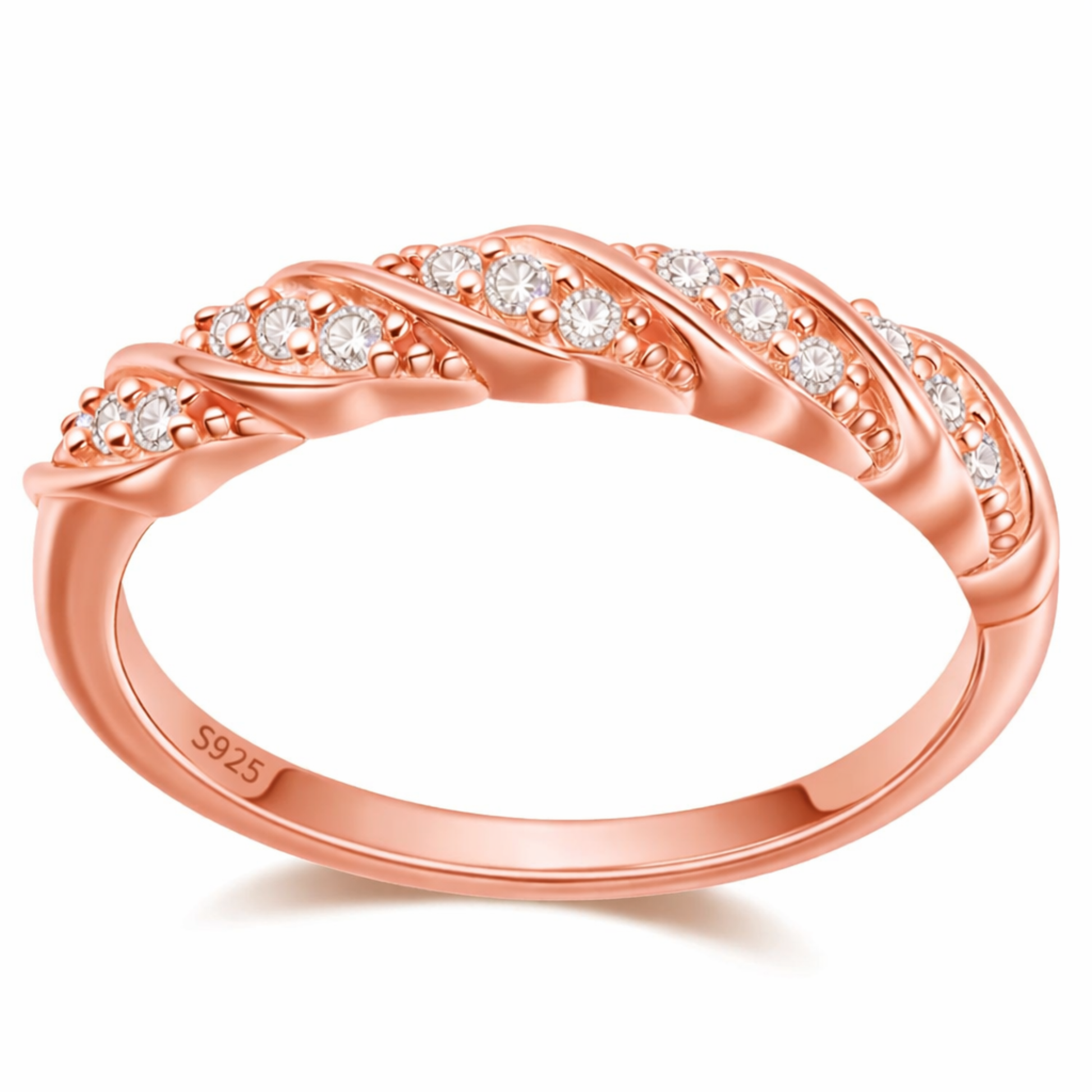 SeraphinaWeddingBandforWomenSterlingSilverCZAnniversaryHalfEternityBandStackablebyGingerLyne_Rose-1