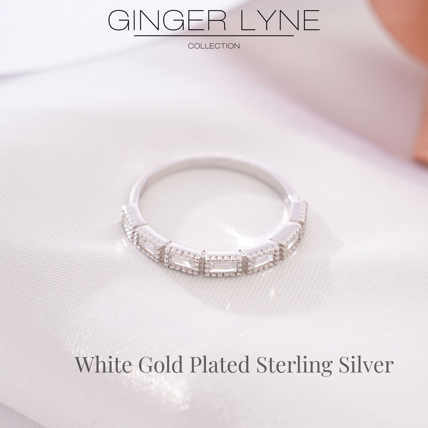 ArdenWeddingBandforWomenSterlingSilverCZAnniversaryHalfEternityRingStackablebyGingerLyne_Silver-2