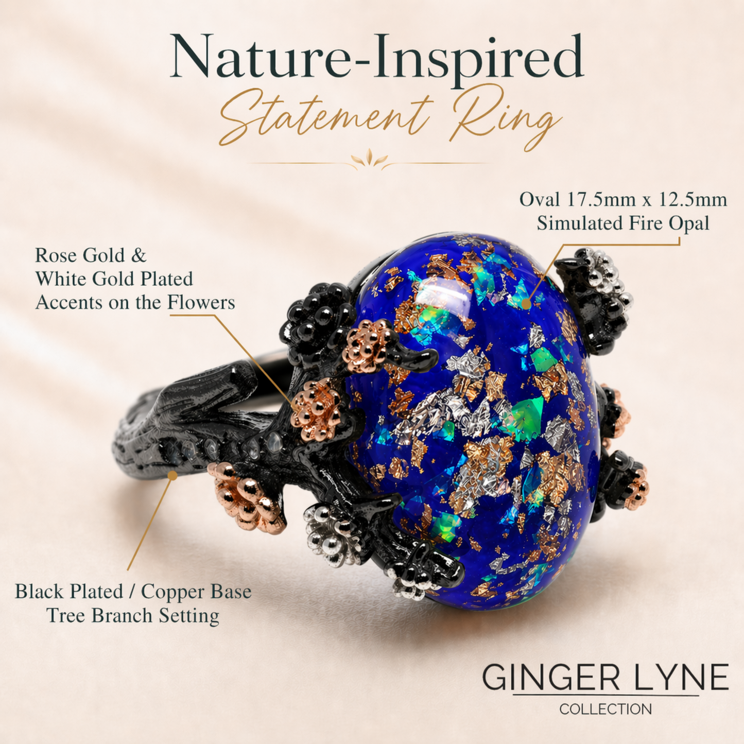 HenriettaBlackTreeBranchGothicInspiredFireOpalEngagementRingforWomenbyGingerLyne_Blue-4
