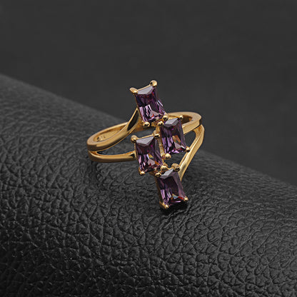 TianaStatementRingPurpleCzGoldSterlingSilverWomensGingerLyneCollection_Purple-4