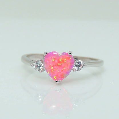 ShellyEngagementPromiseRingforWomenHeartPinkOpalSterlingSilverbyGingerLyne_Pink-3