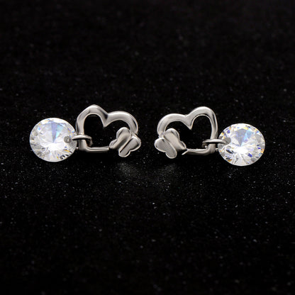 ButterflywithDrillDangleCZEarringsforWomenGingerLyneCollection_Silver-4