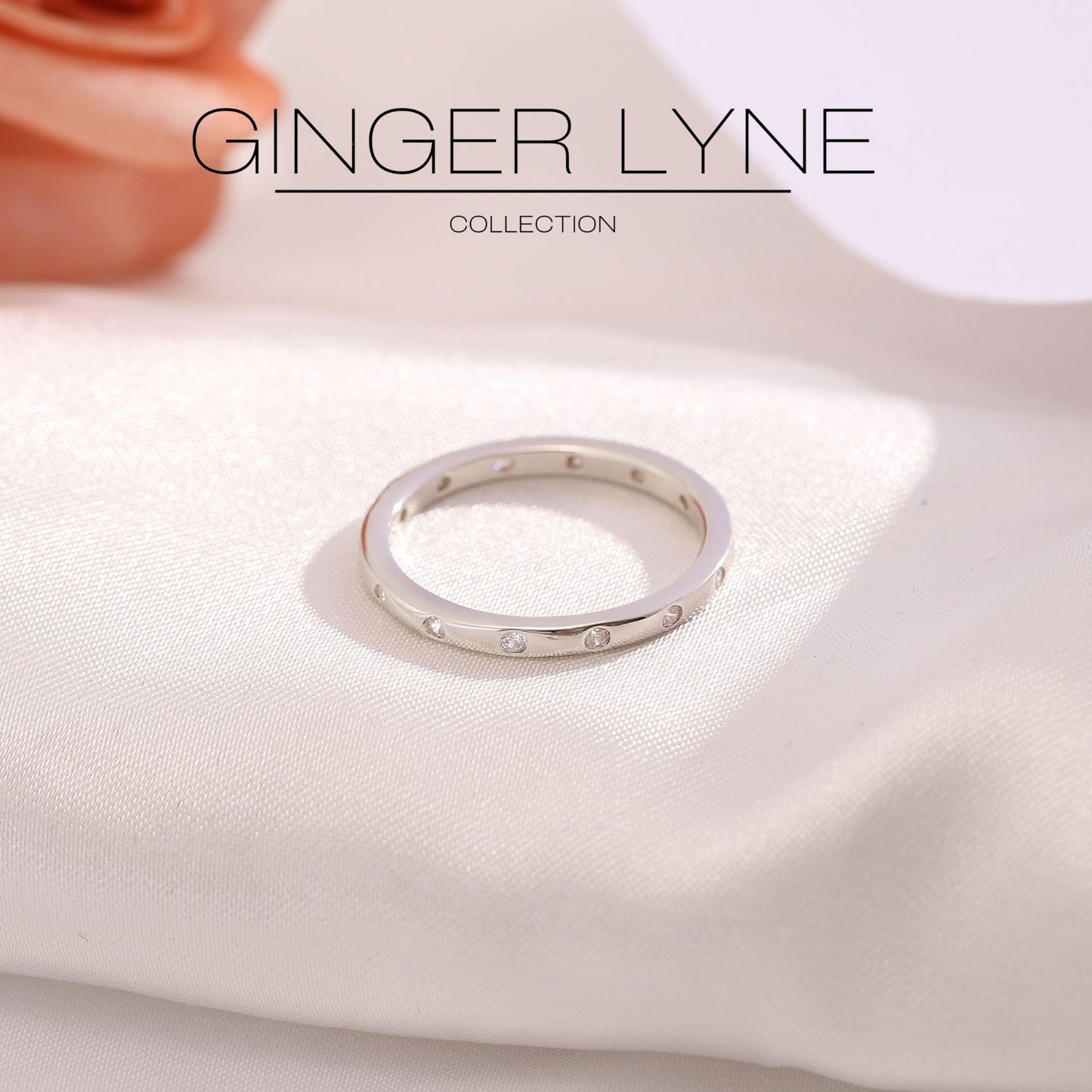 CelestaEternityRingsforWomenStackableWeddingBandsCZ2mmSterlingSilverGingerLyne_Silver-2