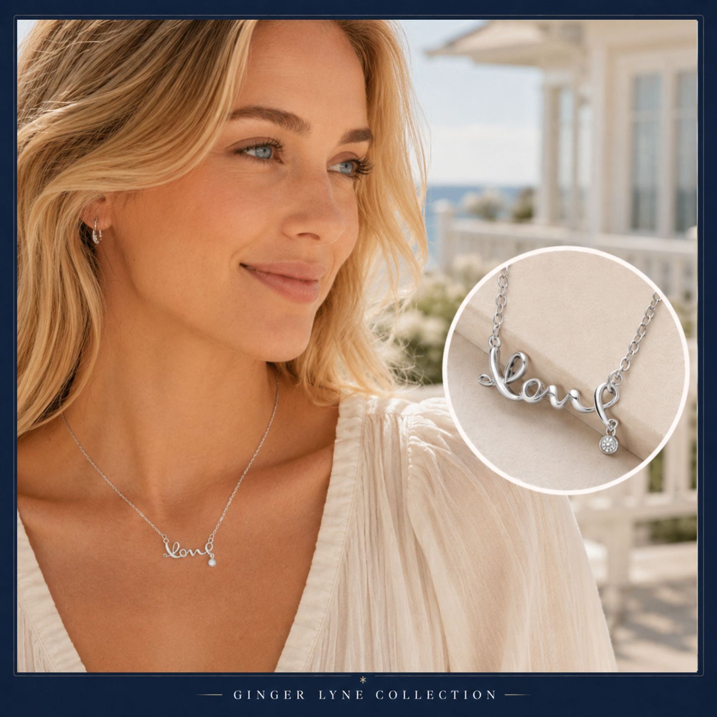 ScriptLoveNecklaceforWomenCZSterlingSilverPendantWithAdjustableChainbyGingerLyne_Silver-4