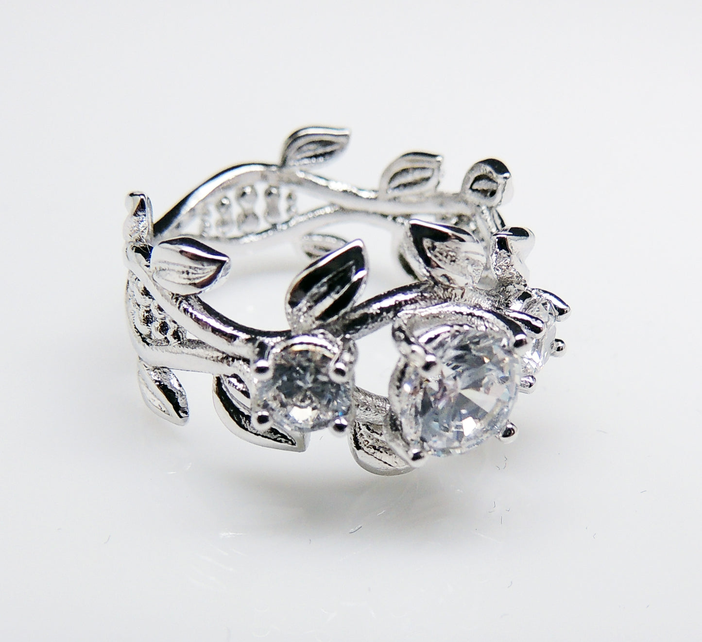 April3StoneEngagementRingCubicZirconiaWomensGingerLyneCollection_Silver-6