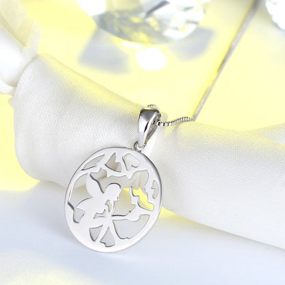 FairySterlingSilverPendantChainNecklaceWomenWhimsicalFairiesGingerLyneCollection_Silver-2