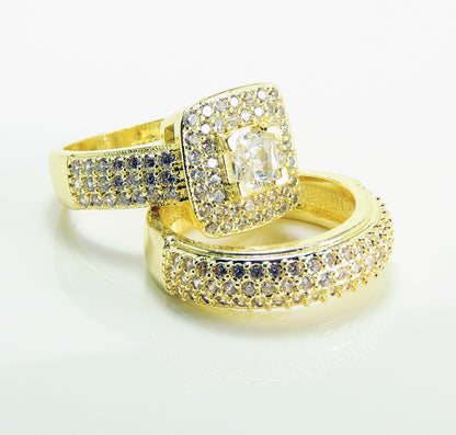 MonikaWeddingRingSetforWomenBridalEngagementGoldPlatedCZMatchingBandGingerLyneCollectionsize6_Gold-4