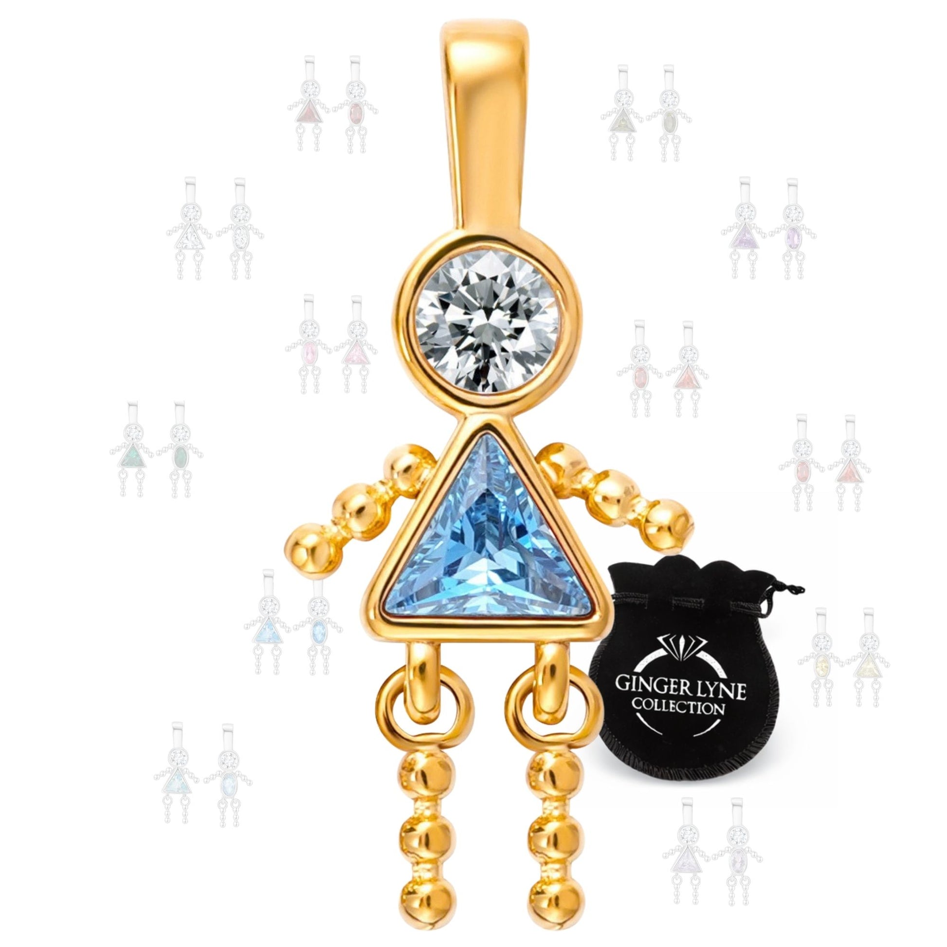 BirthstoneFamilyPendantforMombyGingerLyneStainlessSteelCubicZirconiaCharmsForGrandmaNecklace_Female-December-Gold-1