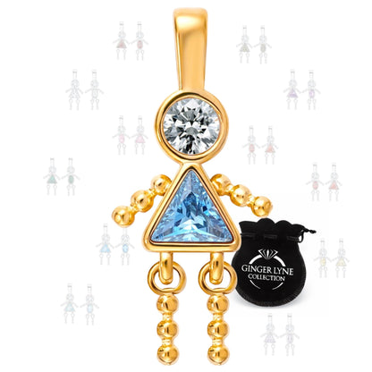 BirthstoneFamilyPendantforMombyGingerLyneStainlessSteelCubicZirconiaCharmsForGrandmaNecklace_Female-December-Gold-1