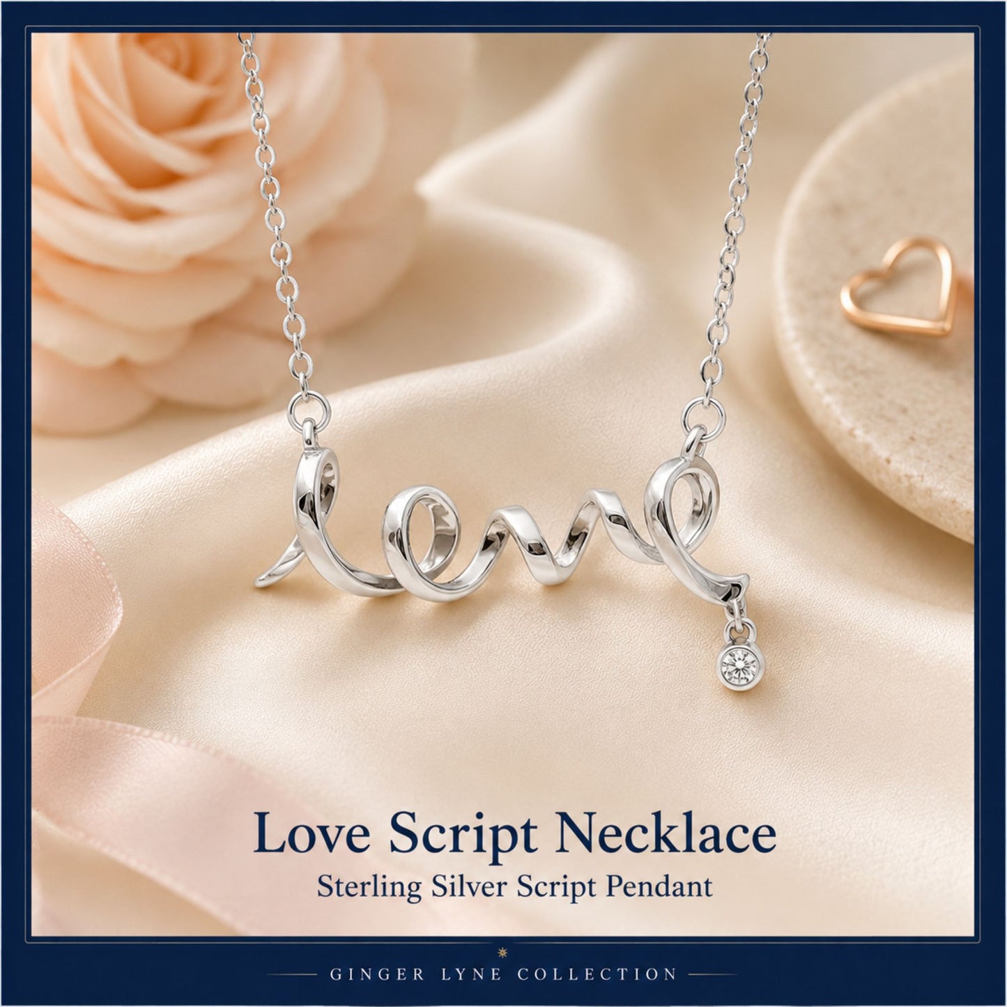 ScriptLoveNecklaceforWomenCZSterlingSilverPendantWithAdjustableChainbyGingerLyne_Silver-2