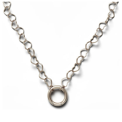 CarabinerCharmNecklaceforWomenHeartChainRoundCarabinerHolderStainlessSteelbyGingerLyne_Gold-7