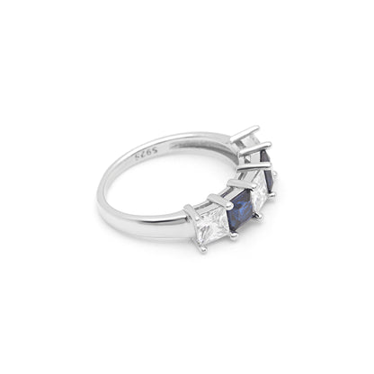 KatieAnniversaryBandRingSterlingSilverBlueCZWomensGingerLyneCollection_Blue-5