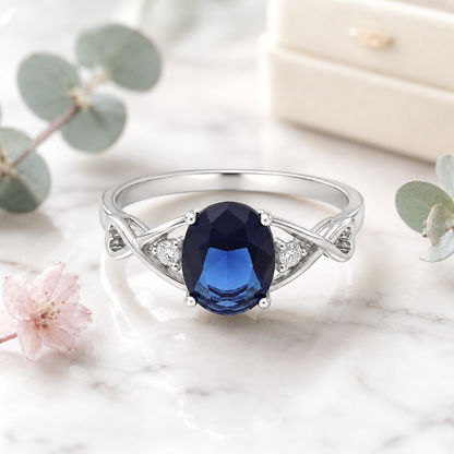 BirthstoneEngagementRingforWomenbyGingerLyneSterlingSilverCubicZirconia_blue-2