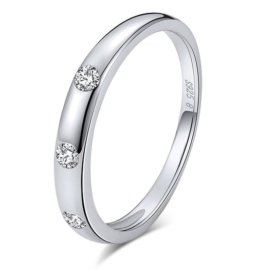 WeddingBridalBandRingforWomenSterlingSilverCzGingerLyneCollection_Silver-1