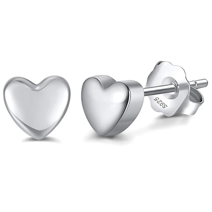 HeartEarringsforWomenbyGingerLyne6mmGoldPlatedSterlingSilverStudEarrings_Clear-2