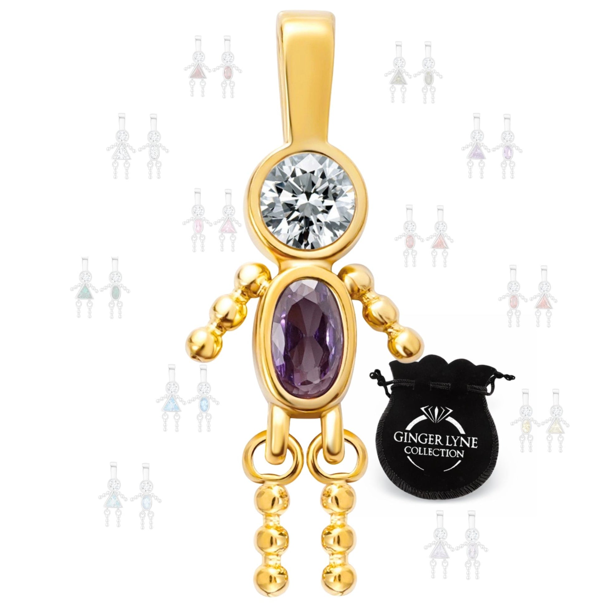 BirthstoneFamilyPendantforMombyGingerLyneStainlessSteelCubicZirconiaCharmsForGrandmaNecklace_Male-February-Gold-1
