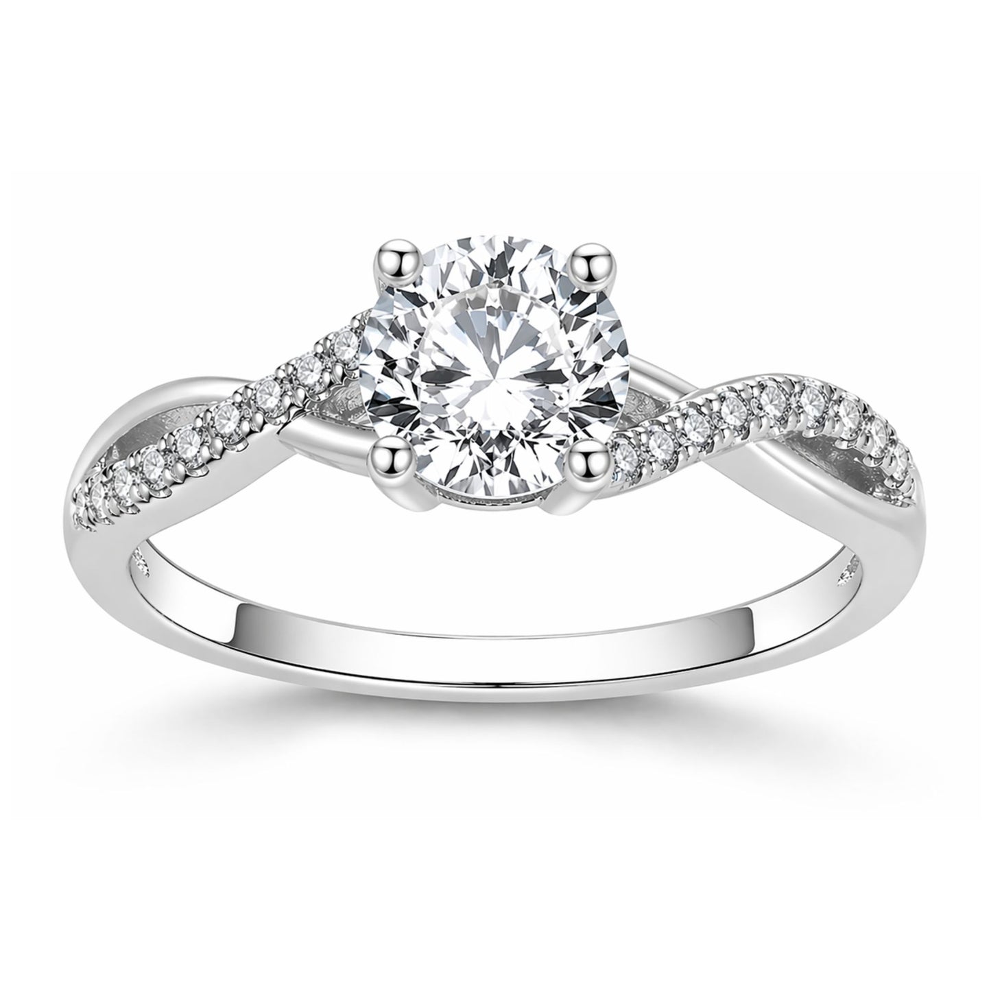 QueenaSolitaireEngagementRingforWomenSterlingSilverCZGingerLyneCollection_WhiteGoldOverSilver-1