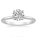 Load image into Gallery viewer, Eternal Love Solitaire Moissanite Engagement Ring Womens Ginger Lyne Collection - 6
